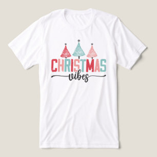 Weihnachtsmäntel - festes Baumdesign Tri-Blend Shirt