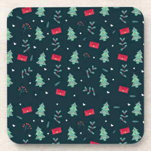 Weihnachtsmäntel & Geschenke Getränkeuntersetzer