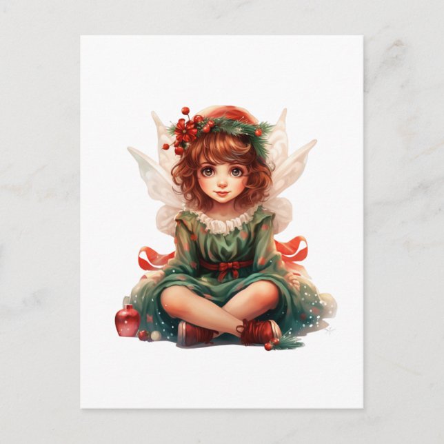 Weihnachtsmärchen Postkarte (Vorderseite)