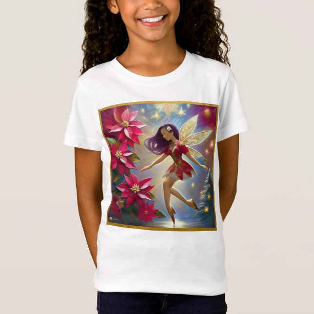 Weihnachtsmärchen - Straight Plum Hair T-Shirt (Vorderseite)