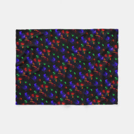 Weihnachtsmärchen Weihnachtsschnee im Winter Fleecedecke