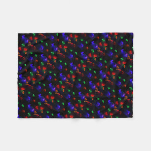 Weihnachtsmärchen Weihnachtsschnee im Winter Fleecedecke