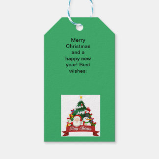 Weihnachtsmarke Geschenkanhänger