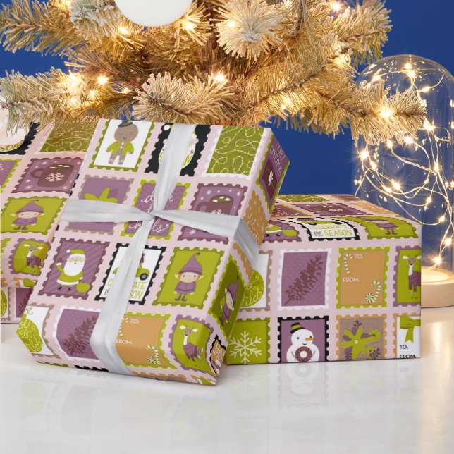 Weihnachtsmarken Weihnachtsgeschenkpapier Geschenkpapier (Feiertage)