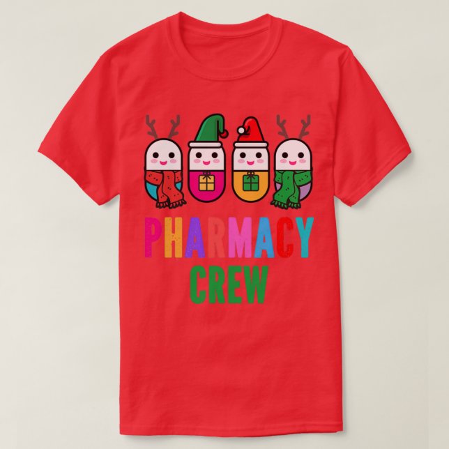 Weihnachtsmarkt-Crew T-Shirt (Design vorne)