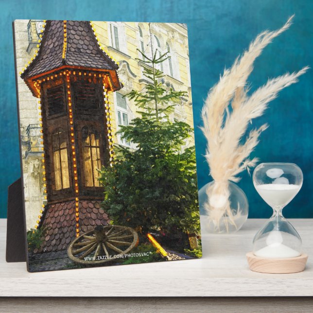 Weihnachtsmarkt Fotoplatte (Seite)
