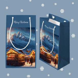 Weihnachtsmarkt in den Bergen - Brauch Kleine Geschenktüte