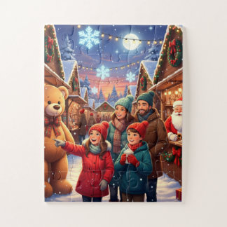 Weihnachtsmarkt Magie Puzzle