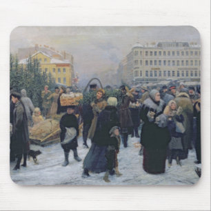 Weihnachtsmarkt Mousepad