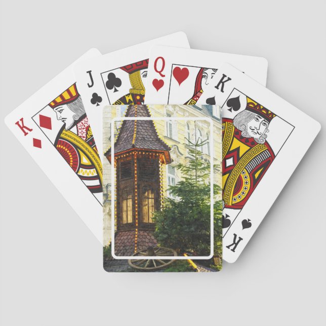 Weihnachtsmarkt Spielkarten (Rückseite)