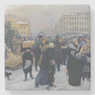 Weihnachtsmarkt Steinuntersetzer