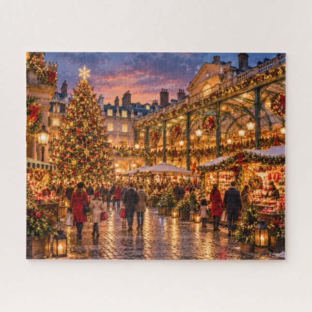 Weihnachtsmarkt Wunderland Puzzle (Horizontal)