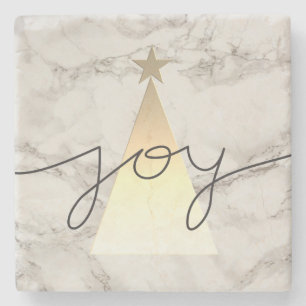 Weihnachtsmarmor Steinuntersetzer