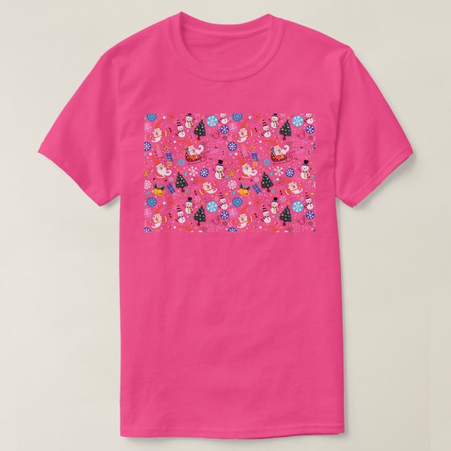 Weihnachtsmaske 1 T-Shirt (Design vorne)