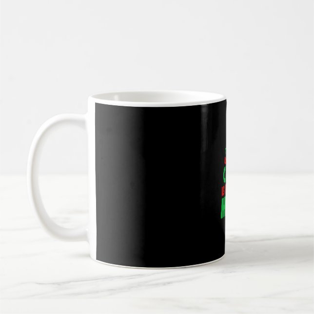 Weihnachtsmathematikerin Kaffeetasse (Links)