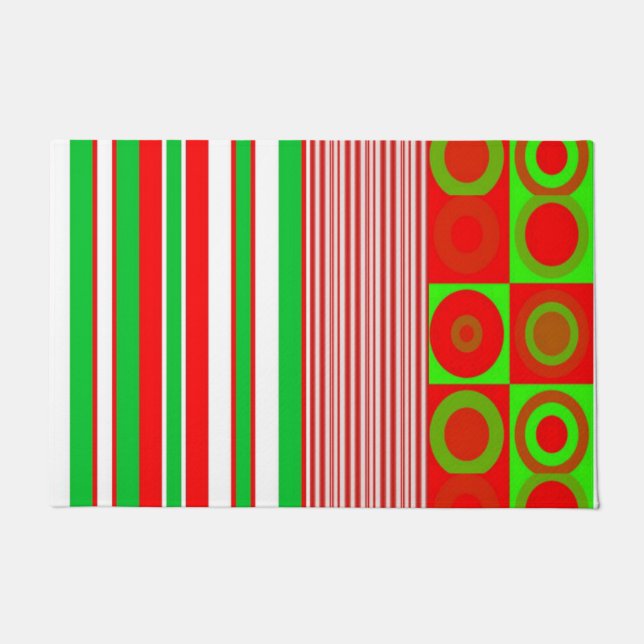 Weihnachtsmatte Fußmatte (Vorderseite)