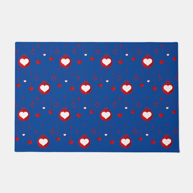 Weihnachtsmatte Fußmatte (Vorderseite)