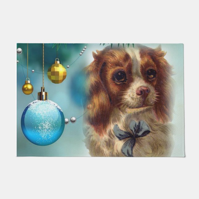 Weihnachtsmatte Fußmatte (Vorderseite)