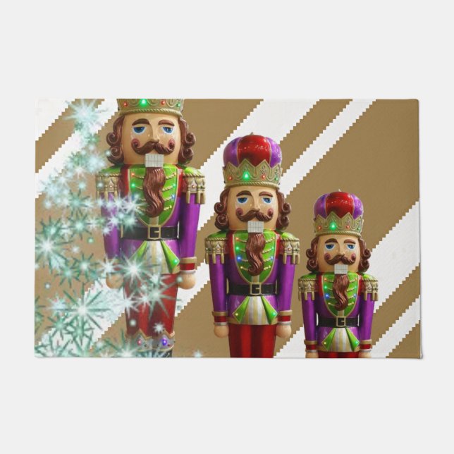 Weihnachtsmatte, Soldat Fußmatte (Vorderseite)