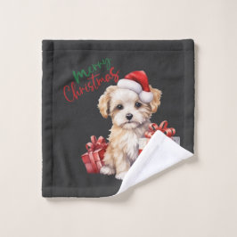 Weihnachtsmatte Waschlappen