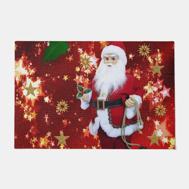 Weihnachtsmatte, Weihnachten Fußmatte (Vorderseite)