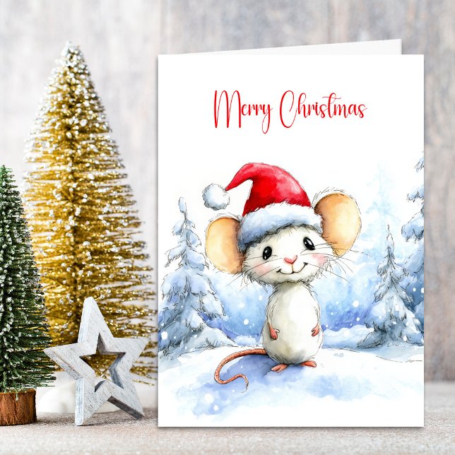 Weihnachtsmaus Feiertagskarte (Von Creator hochgeladen)