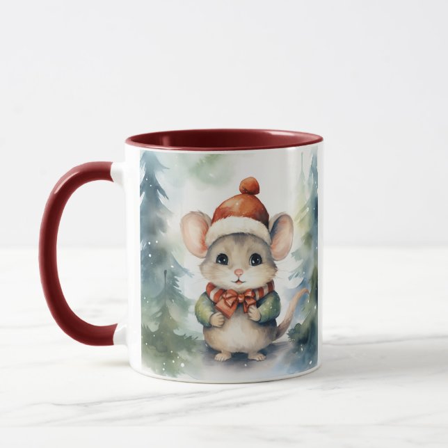 Weihnachtsmaus Tasse (Links)