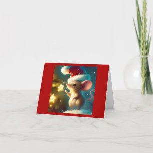 Weihnachtsmäuse 1 feiertagskarte