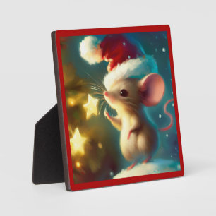 Weihnachtsmäuse 1 fotoplatte