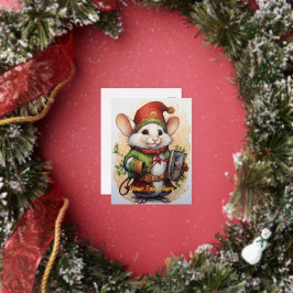 Weihnachtsmäuse 2 folien feiertagspostkarte