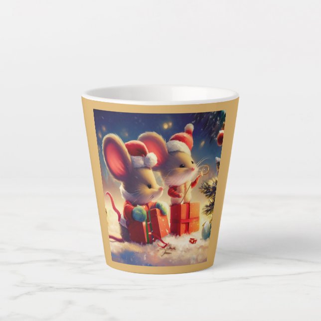 Weihnachtsmäuse 3 milchtasse (Vorderseite)
