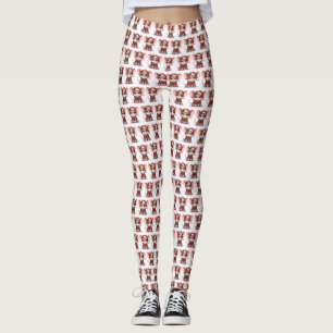 Weihnachtsmäuse-Leggings Leggings