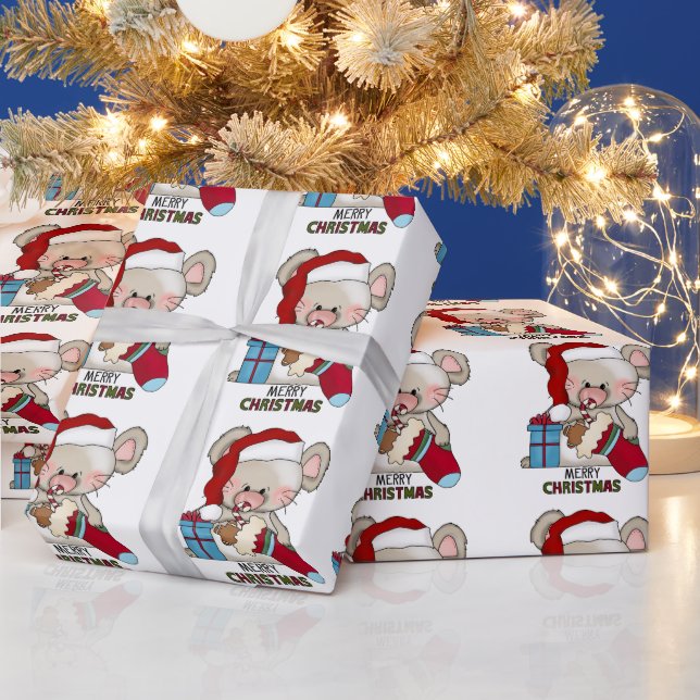 Weihnachtsmäuse Weihnachtszeitung Geschenkpapier (Feiertage)