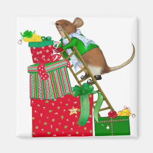 Weihnachtsmäusemagnet Magnet