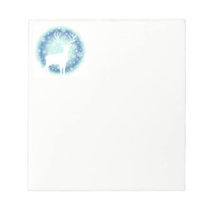 Weihnachtsmerkmal Notizblock