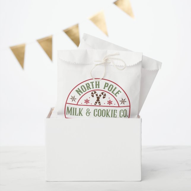 Weihnachtsmilchkochunternehmen Geschenktütchen (Party)