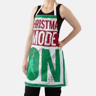 weihnachtsmodus aktiviert in dir schürze
