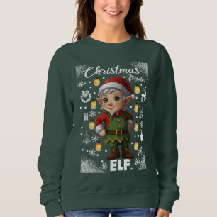 Weihnachtsmodus Elf Sweatshirt