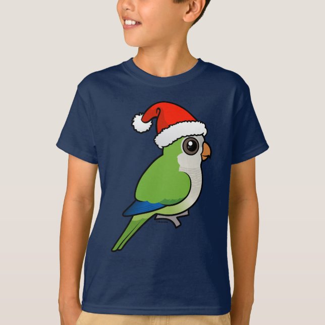 WeihnachtsmönchParakeet T-Shirt (Vorderseite)