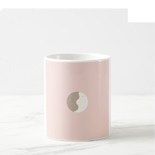 Weihnachtsmondphasen-Tasse - Rot & Grün Kaffeetasse