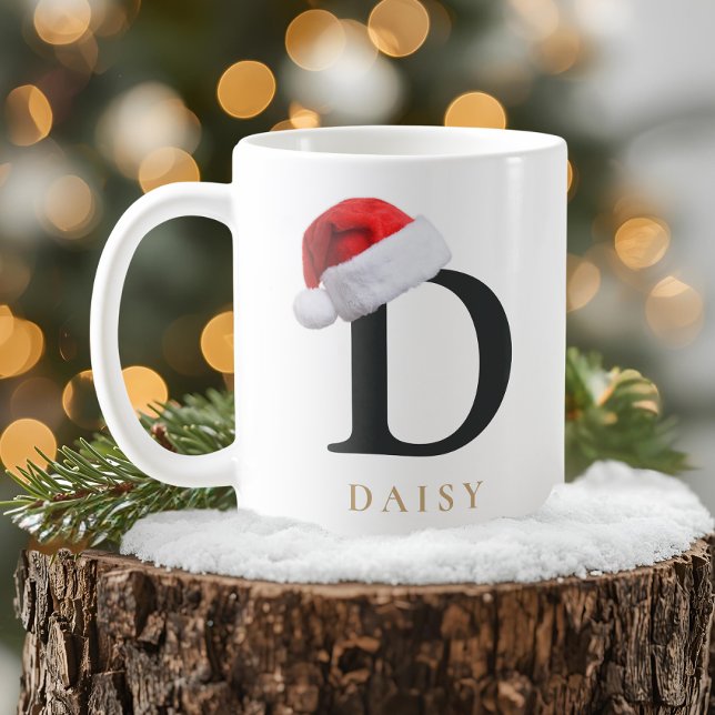 Weihnachtsmonogramm-Tasse Kaffeetasse (Von Creator hochgeladen)