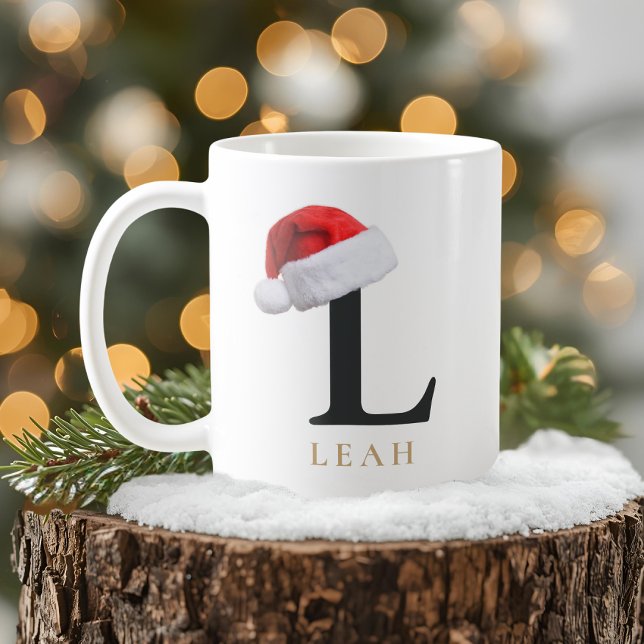 Weihnachtsmonogramm-Tasse Kaffeetasse (Von Creator hochgeladen)