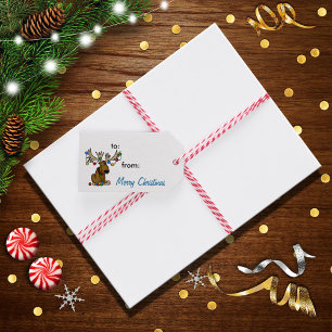 Weihnachtsmoose Geschenkanhänger