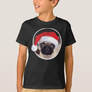 WeihnachtsMops - grundlegender das Hanes der T-Shirt