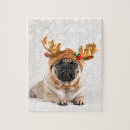 WeihnachtsMops Puzzle