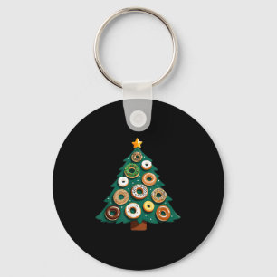 Weihnachtsmorgen Frühstücksgebäck und Bäckerei Sho Schlüsselanhänger