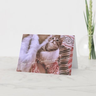 Weihnachtsmorgen Grußkarte Dankeskarte