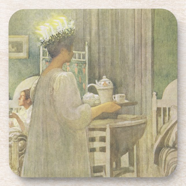 Weihnachtsmorgen, Kneipe. in "Lasst Licht Hinin" Untersetzer (Vorderseite)