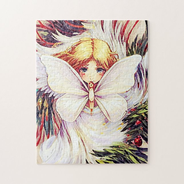 Weihnachtsmoth Puzzle (Vertikal)