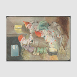 Weihnachtsmotif von Jenny Nystrom Seidenpapier